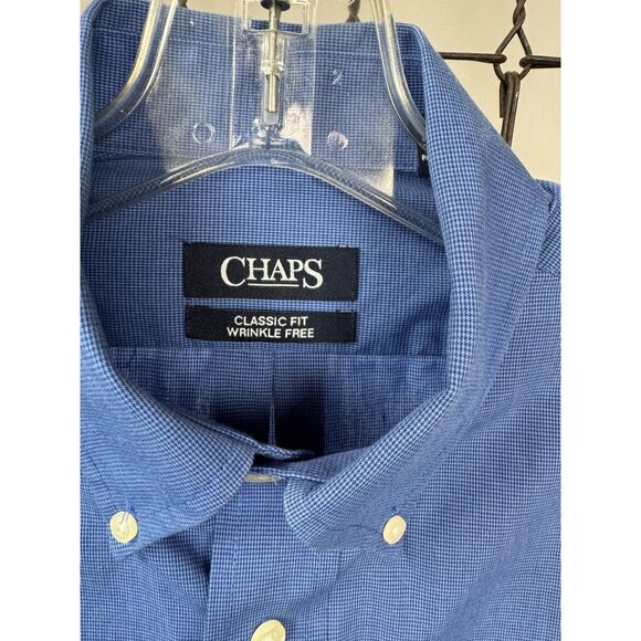 Two Chaps and Stafford Mens Classic Fit Wrinkle-Free Broadcloth Dress Shirts 15 - Picture 5 of 16